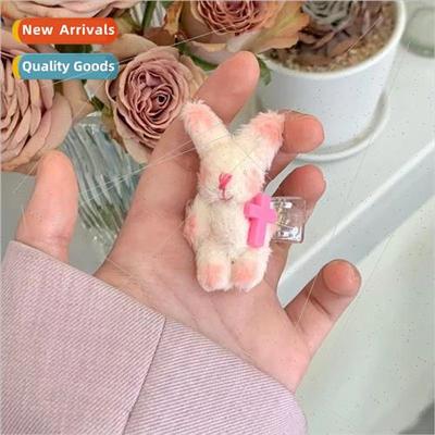 Teenage girls atmosphere sense blush dum dum rabb hair clips