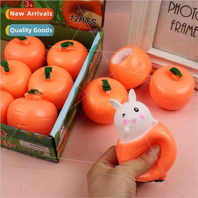 Decompression venting toys carrot rabb pinch pinch music nov