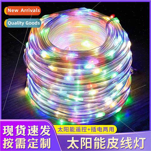 Remote Control Model Solar Leather String ghts LED String gh