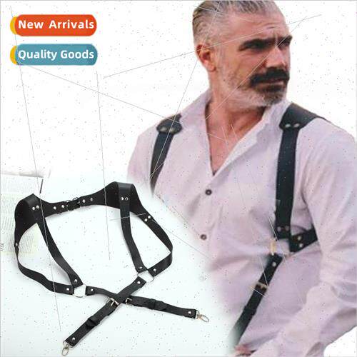 Europe new fashion men back belt decorative belt pu leather