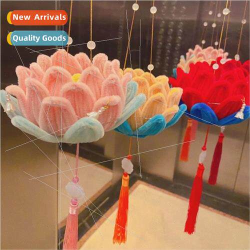 Lotus flower lotus lamp twisted stick Chinese diy material p