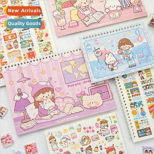 Offset paper book Maruko holiday cartoon cute girl handbook