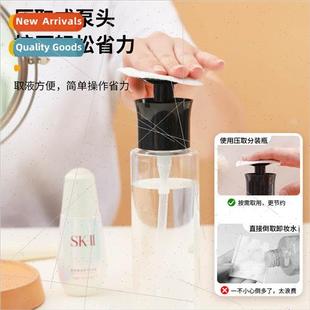 Transparent quid Dispenser Bottle Travel Travel Shampoo Show