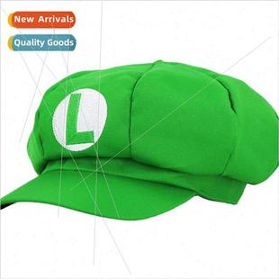 Octagonal Green Cotton Hat Baseball Chucky Cap Louis
