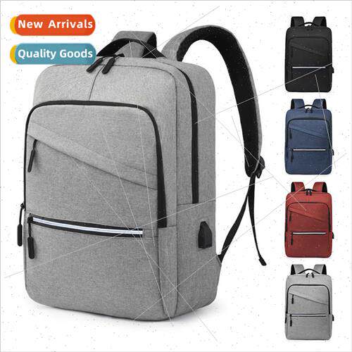 Business backpack fashion simple commuting travel high-grade