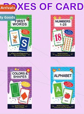 New letter cards适用children to learn 26 letters colors shap