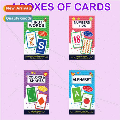 New letter cards适用children to learn 26 letters colors shap