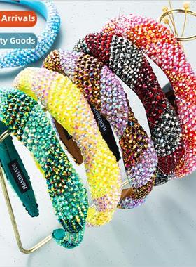 Hair bands Europe headband shaped full rhinestones super fla