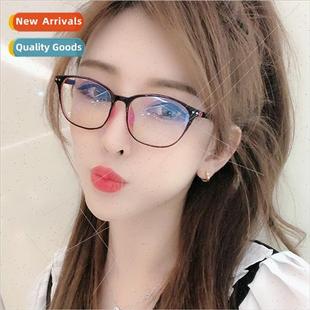 s6008 round coated women degree flat men Eyeglasses frame