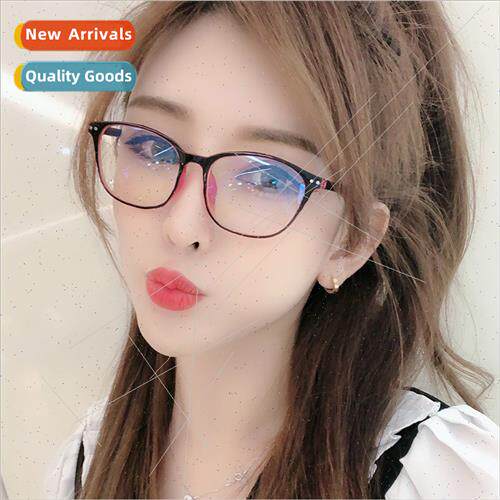 Eyeglasses women flat s6008 round frame men -degree coated b
