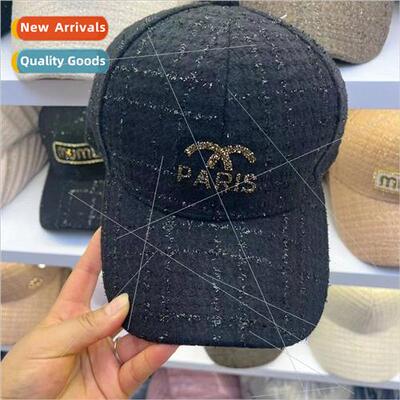 Small perfume wind baseball cap female new beach sun-shading