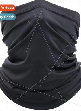 Cycling bandana sports outdoor sunscreen ice silk scarf hang
