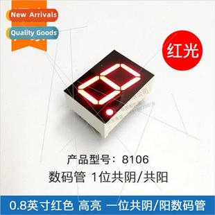 dig red 8106BS inch negative one common 0.8 8106AS