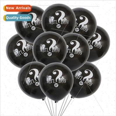 he or she boy or girl 10 inch 2.2 grams gender reveal latex