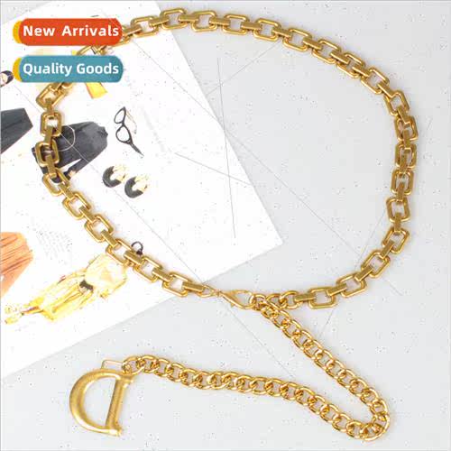 New high-grade chain high-grade sense decorative metal waist