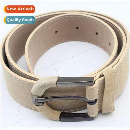 Women Leather Thin Belt Europe Fashion Cowhide Pant Belt Vin