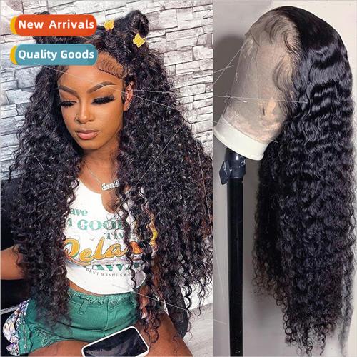 Wigs Europe Women Front Lace Chemical Fiber Head Covers Afri