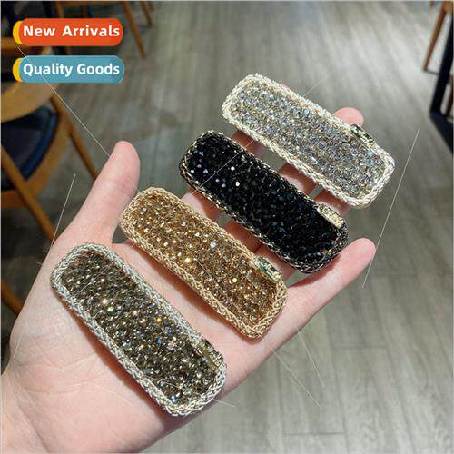 New Korea rhinestone hair clip side clip bangs side bb clip