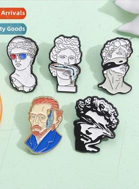 Creative Europe Uned States new art theme brooch personalize