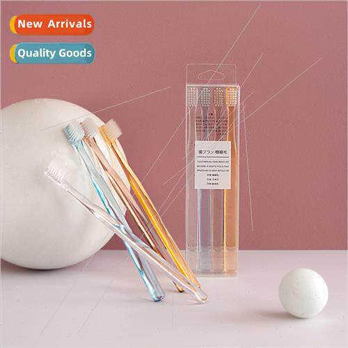 Japan crystal soft bristle toothbrush four pack small head t