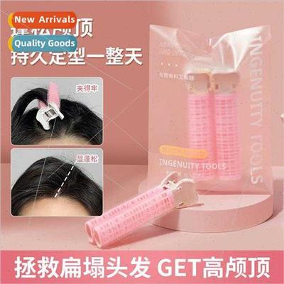 Fluffy curling clips hair fluffy artifact curling barrel hai