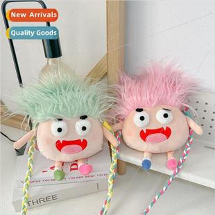 bag win fried and fall 2023 shoulder doll hair cute Japanese