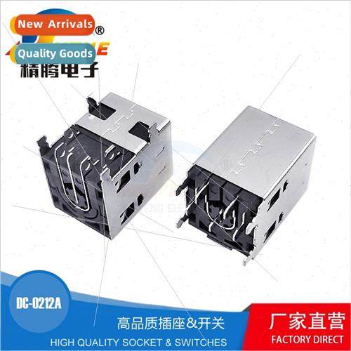 High Current Notebook Power Socket Vertical Plug-in DC Socke