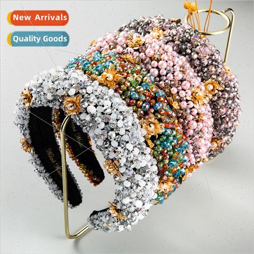 Europe fashion thickened sponge gold velvet fabric beaded co