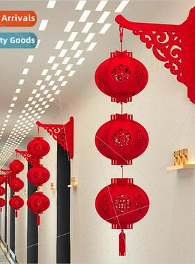 2024 Decorative Fortune Large Red Lantern Indoor Spring Fest