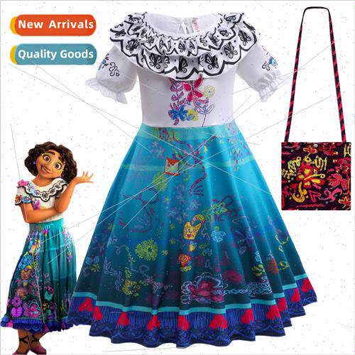 ttle Girl Princess Childrens Cosplay Costume Magic Full Hous
