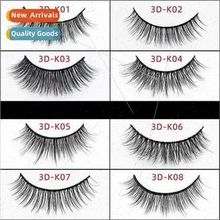 false eyelashes handmade long pairs natural enlarged five