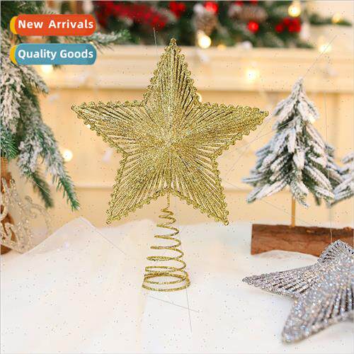 New Christmas e topper star Christmas e decoration pentagram