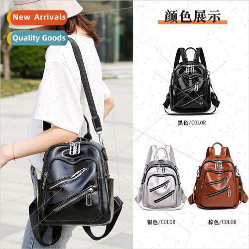 PU shoulder bag female new Europe retro outdoor travel bag l