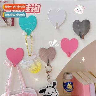 pink love sticky ins creative cute simple Korea hooks