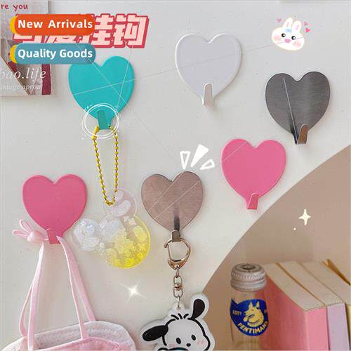 Korea ins cute pink love hooks simple creative love sticky h