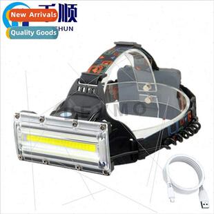 Headlamp strong rechargeable super bright diffusion mining l