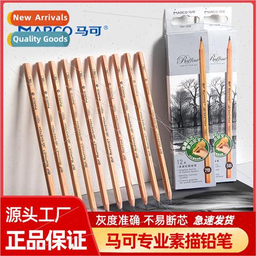 Marco Pencils 7001 Professional Art Drawing Log Drawing 2B P