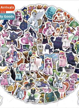 Pony Philip cute cartoon graffi stickers luggage guar skateb