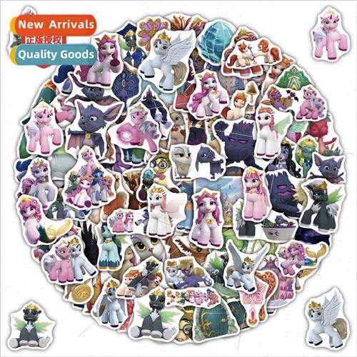 Pony Philip cute cartoon graffi stickers luggage guar skateb