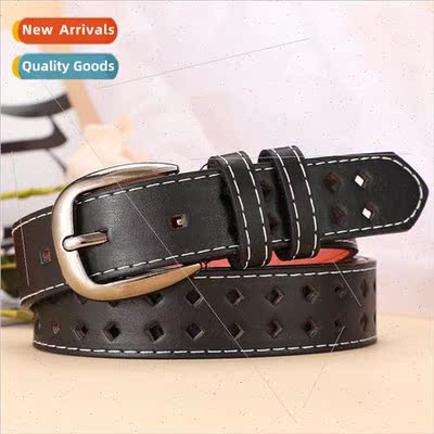 Women Fashion Decoration Microfiber Belt Jeans Belt