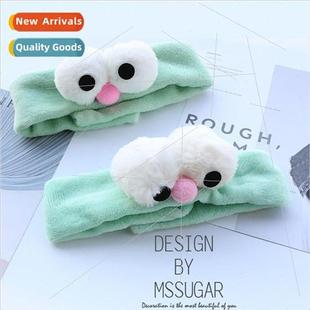 plush big Sesame cartoon Set band cute hair Korea eyes