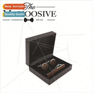 Solid Shirt Wood Decorative Fine new Cufflinks French