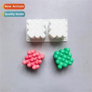 candle Cube licone mold ice love cake coo Rubik DIY 552