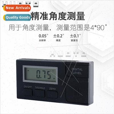 4*90 0.1 Degree Expandable Mini Inclinometer Angle Gauge Dou