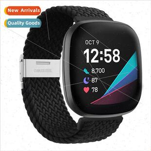 适用Fitbit versa 2/3 watch bClip onePCS adjustable elastic n