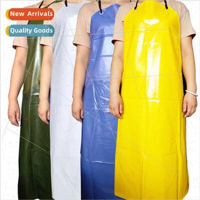 Food factory extra thick apron PVC waterproacid alkali resis