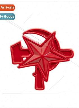 Europe Soviet Union badge lapel pin red star sickle hammer s