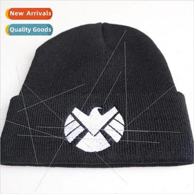 2019 new S.H.I.E.L.D. embroidered kn cap fall winter ski cap