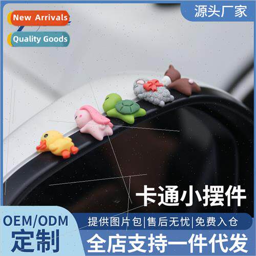 Car ornaments cartoon mini home furnishings car mirrors elec