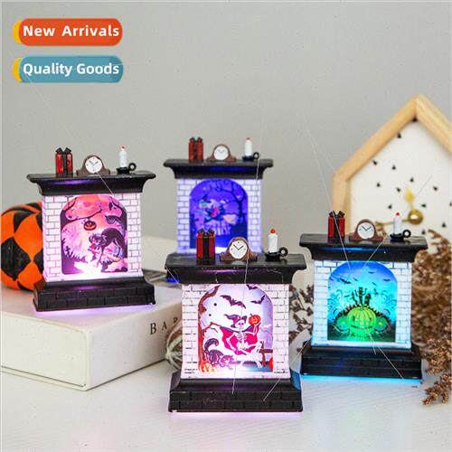 New Halloween pumpkin lights decorative props creative LED f